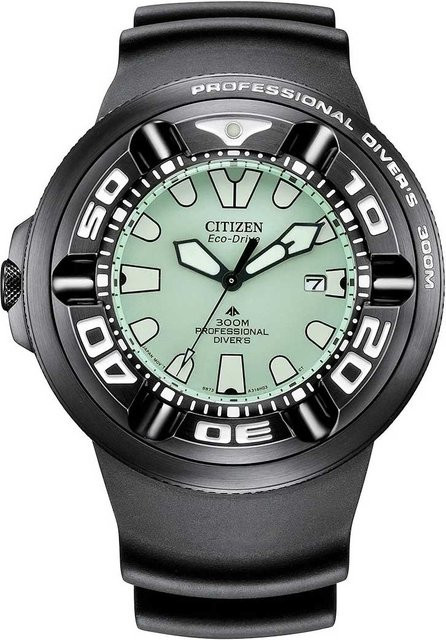 Citizen Armbanduhr, Solar, Edelstahl, 48 mm, Silikon, Herren - Bild 1