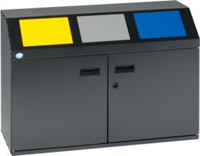 VAR Wertstoffsammelstation WSS 50 E in Anthrazit - Bild 1