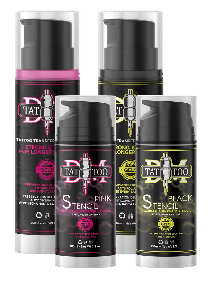 DMTATTOO Tattoo-Schablonen-Transfergel, 100 ml/250 ml - Bild 6