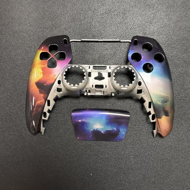 DEBROGLIE Limitierte Edition Themen-Abdeckung für PS5 Controller, Vordere Schale DIY Modifikation, Multicolour - Bild 1
