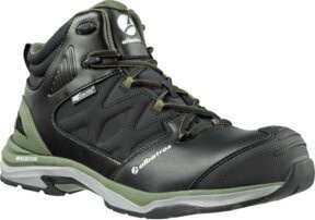 Sicherheitsstiefel ULTRATRAIL OLIVE CTX MID ISM aus Leder in Schwarz/Oliv, Größe 43 - Bild 1