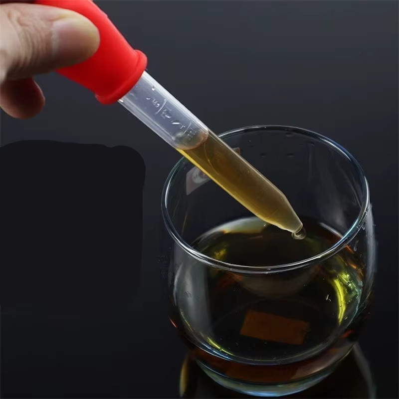 Silikon Pipetten Dropper für Labor und Schule, 5ml, Mehrfarbig - Bild 2