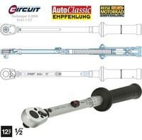 HAZET Drehmomentschlüssel 6122-1CT mit 1/2 Zoll Vierkant, Messbereich 40-200 Nm