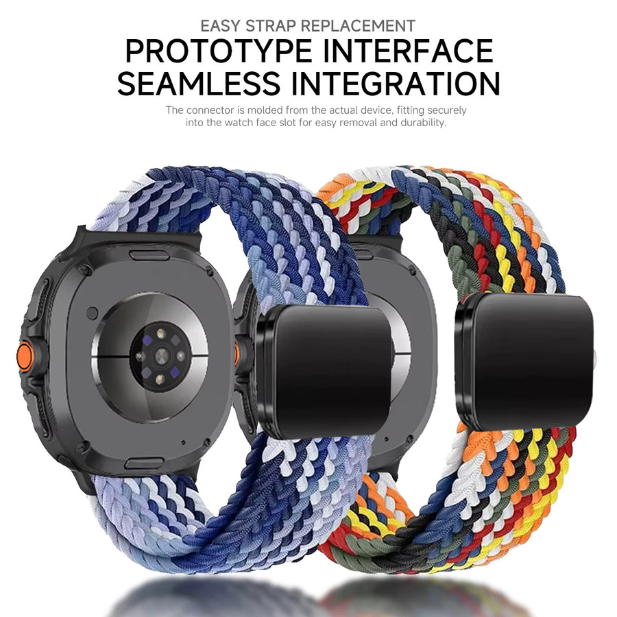 Armbandband Nylon, Solo-Loop, für Samsung Galaxy Watch 8, Unisex - Bild 3