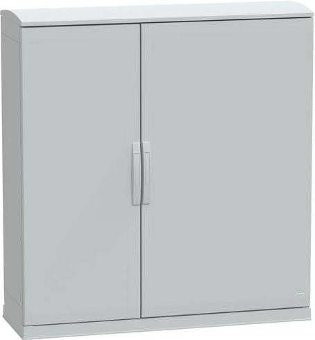 Schneider Electric Schaltschrank-Leergehäuse aus Kunststoff in Grau, B/H/T: 125 x 42 x 125 cm - Bild 1