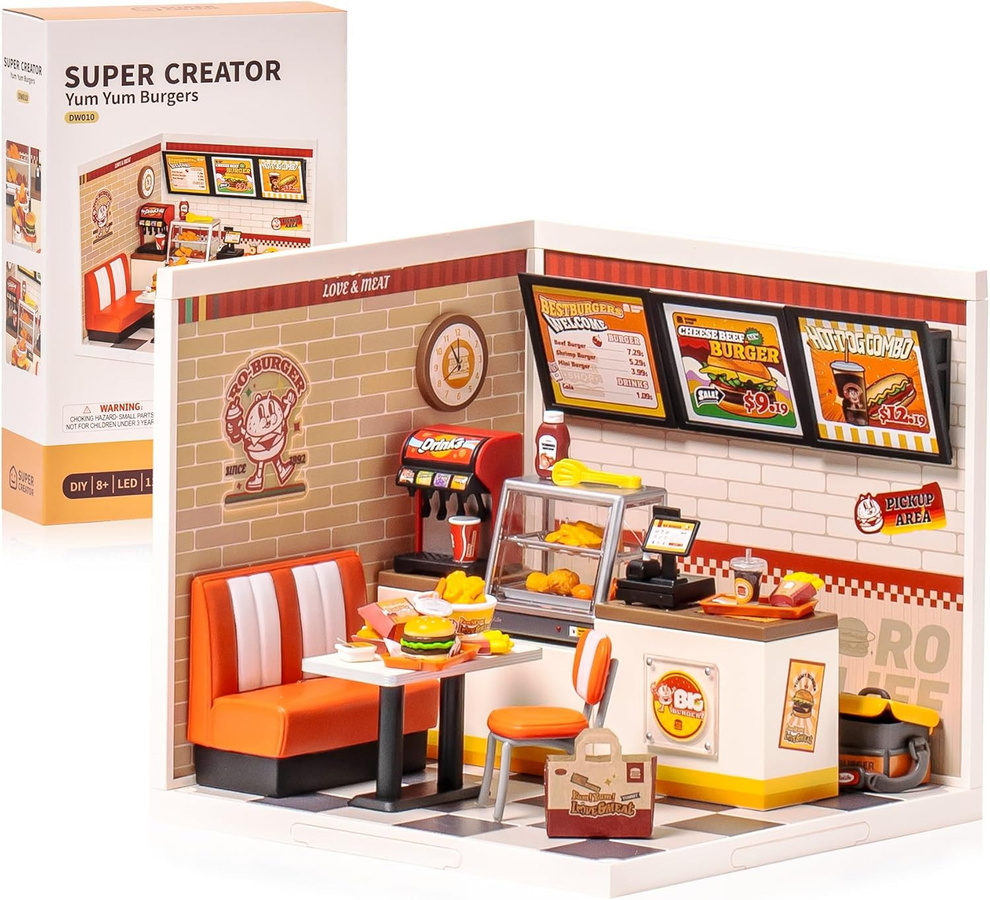 Rolife 3D Puzzle Super Creator Yum DIY Miniaturhaus - Bild 3