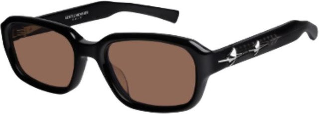 Gentle Monster COMTE Sonnenbrille, Vollrand, Square, Acetat, Unisex, Schwarz Grau - Bild 1