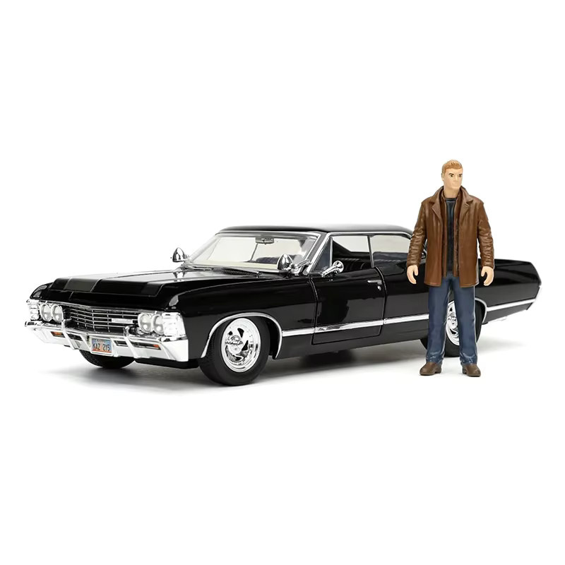 JADA Toys Supernatural 1967 Chevrolet Impala Sport Sedan, Druckgussmodell, Maßstab 1:24 - Bild 7