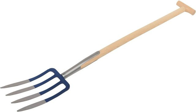 LUX-TOOLS Grabegabel mit 4 Lanzenzinken und Eschenstiel, Höhe: 115 cm - Bild 1