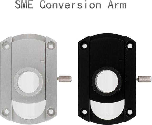 YANGYUE Tonarm-Abstandshalterplatte für SME Plattenspieler, Schwarz, 10-30mm - Bild 1