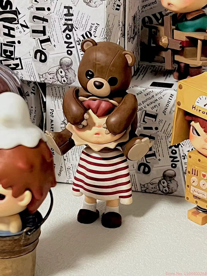 Pop Mart Hirono Little Mischievous Blind Box, Emotion Doll, Kunstfigur - Bild 3