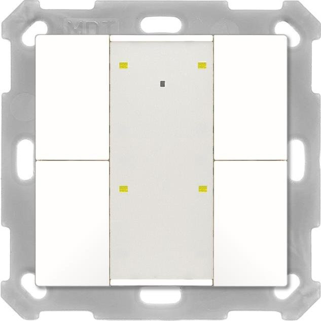 MDT technologies Taster Plus TS 55 4-fach Taster in Reinweiß BE-TA55P4.G2 - Bild 1