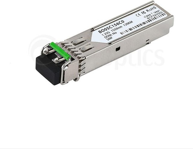 BlueOptics Netzwerk-Transceiver-Modul SFPGEZX120D-W-BO Faseroptik 1250 Mbit/s 1550 nm Farbe: Silber - Bild 1