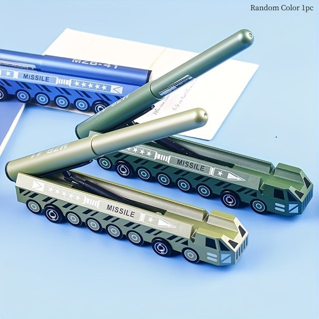2er-Pack Dongfeng Gel-Stifte in Raketenform als Simulationsmodell in verschiedenen Farben - Bild 1