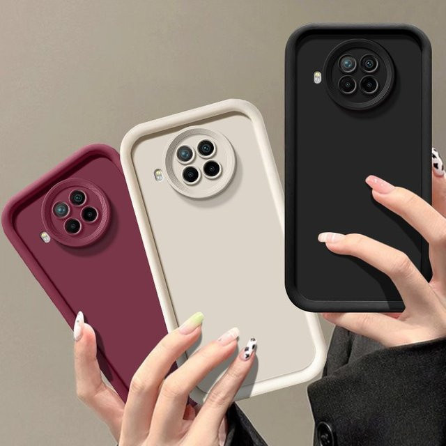 Xiaomi Mi 10T Lite 5G Softcover in Braun mit mattem Luxus-Finish und Sturzschutz - Bild 1