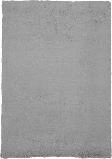 Mömax Webteppich Fuzzy 1 in Grau, Rechteckig, B/T: 80 x 150 cm - Bild 1
