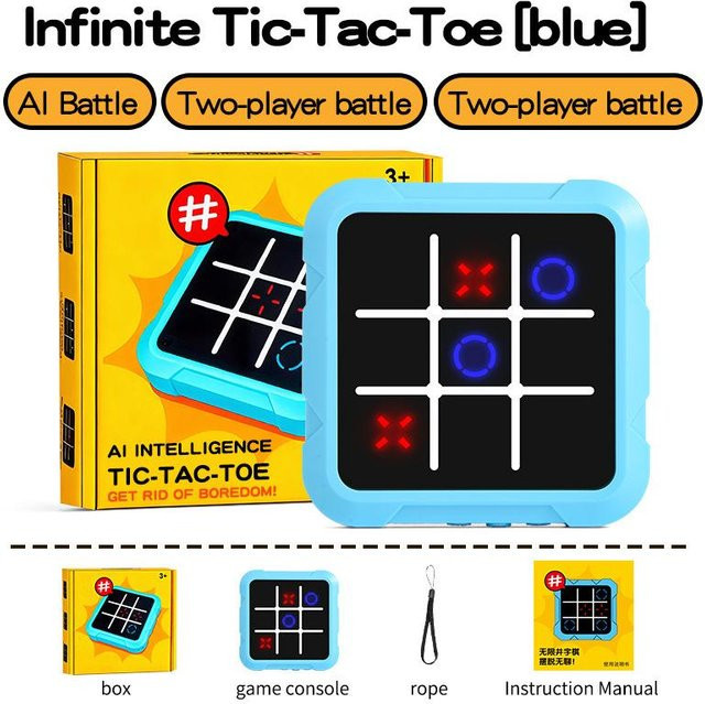 Binchi Tic-Tac-Toe, Elektronisches Brettspiel, ab 14 Jahren - Bild 1