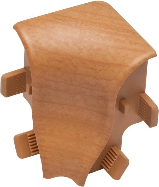 OBI Innenecke Kirsche in Braun aus Kunststoff, 2 Stück - Bild 1
