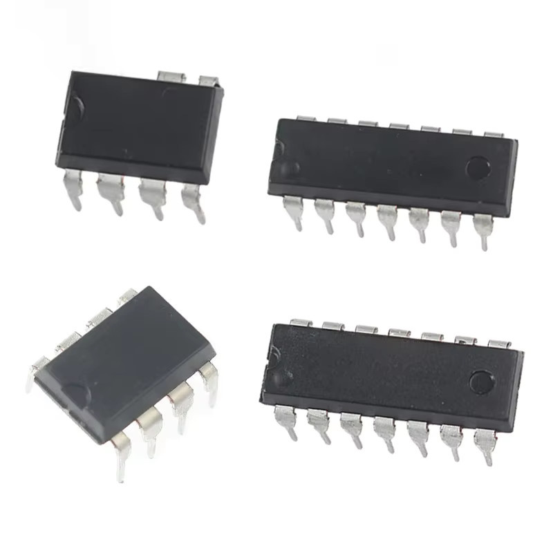 YTDMEN IC-Chip Set für Audioverstärker TL062 TL064 TL072 TL074 TL082 TL074 im DIP-Paket, Schwarz - Bild 3