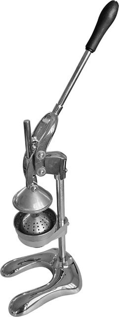 ADELMO Granatapfelpresse und Entsafter aus Edelstahl in Silber mit ergonomischem Griff - Bild 1
