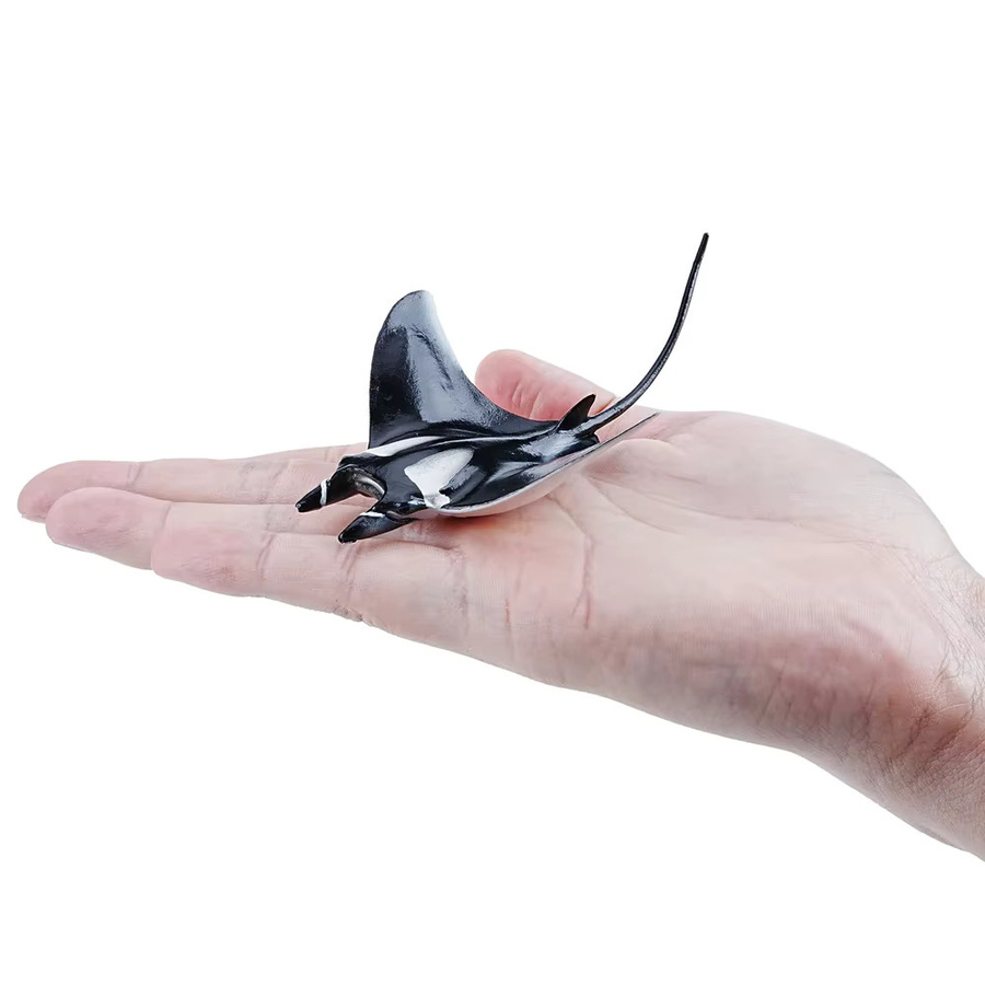 Toymany Simulation Manta Ray, Ozean Tier Modell, Mini Sammlerfiguren - Bild 2