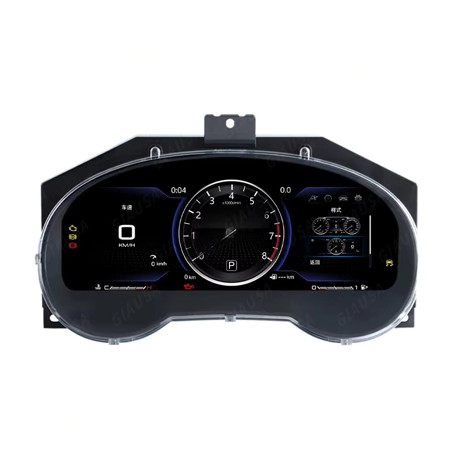 YANFU Digitales Kombiinstrument mit kabellosem CarPlay für Nissan X-Trail Qashqai Murano Teana Pathfinder, 12,3 Zoll, Schwarz - Bild 7