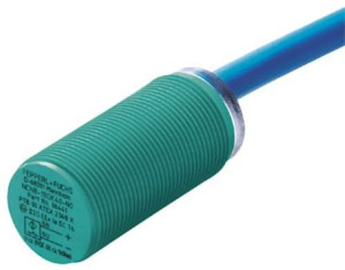 Pepperl+Fuchs Induktiver Sensor NJ8-18GK-N-10M x2xG1xxD 70133273 NAMUR in Grün - Bild 1
