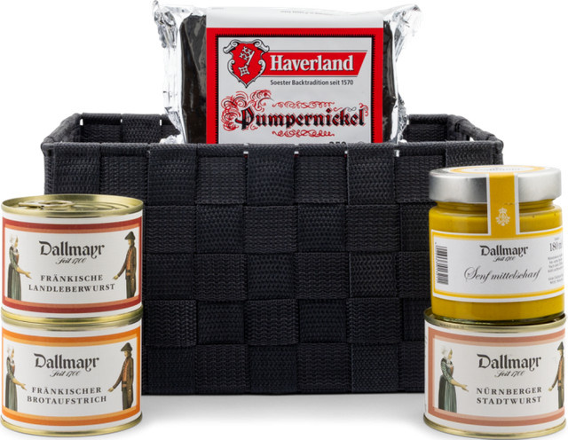 Dallmayr Präsente Pumpernickel Senf Brotaufstriche - Bild 1