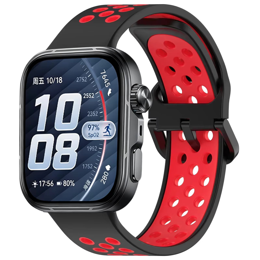 Huawei Uhrenarmband Silikon, Schwarz, Unisex - Bild 3