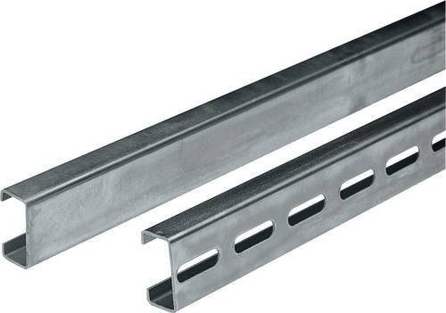 Schneider Electric NSYCNT20 Montageschiene aus Stahl in Silber, 20 Stück, Länge: 2000 mm - Bild 1