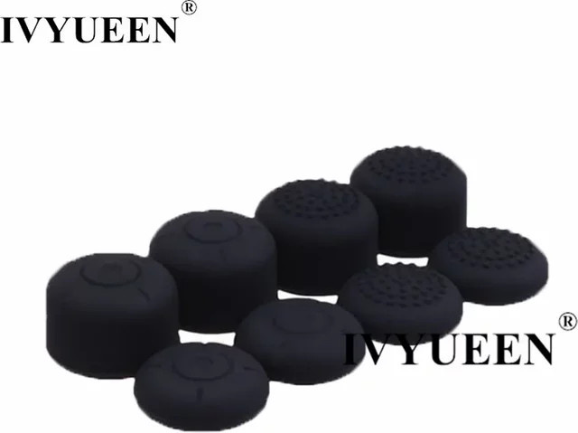 IVYUEEN Analog Thumb-Stick Griffe in Schwarz für Nintendo Switch, Nintendo Switch OLED und Nintendo Switch Lite - Bild 1