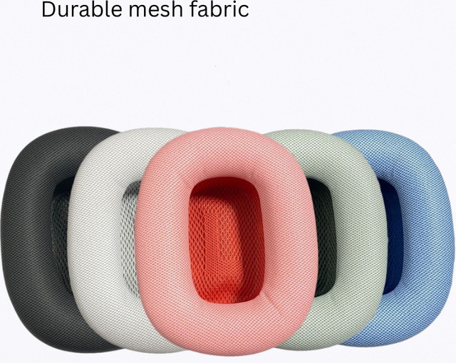 Ersatz-Ohrpolster aus Leder mit Memory-Schaum für Apple AirPods Max Over-Ear Kopfhörer - Bild 1