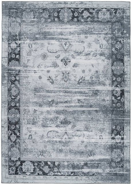Arte Espina Teppich Galaxy 1200 Grau Blau B/L: 80 x 150 cm - Bild 1