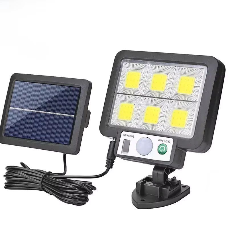 ESMARTER LED Solar Split Wandlampe mit Bewegungsmelder und 3 Modi in Schwarz - Bild 7