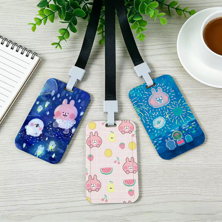 Art Cute K-Kanaheis Kartenhalter und Lanyard für Mitarbeiterausweise und Namensschilder - Bild 2