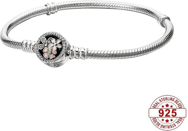 Armband 925 Silber, Perle, Damen - Bild 1
