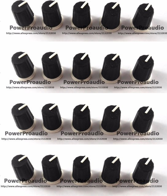 20 Stück schwarze EQ-Drehknöpfe Ersatz für DJM800 900 2000 NXS DAA1176 DAA1305 von DITANDA - Bild 1