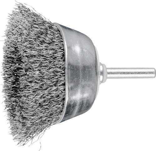 PFERD Topfbürste TBU ungezopft aus Stahl, Durchmesser: 70 mm, Drahtstärke: 0,30 mm, Farbe: Silber - Bild 1