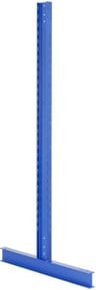 Bito Kragarmständer IPE Set Typ S Profil IPE140 doppelseitig enzianblau H: 3700 cm, B: 60 cm, T: 60 cm - Bild 1