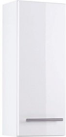 HELD MÖBEL Hängeschrank Parma in Weiss, glänzend, B/H/T: 25 x 64 x 20 cm - Bild 1