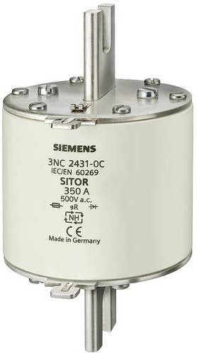 Siemens 3NC84270C Sicherungseinsatz Größe 3, 250A, 690V, Weiß, 3er-Pack - Bild 1
