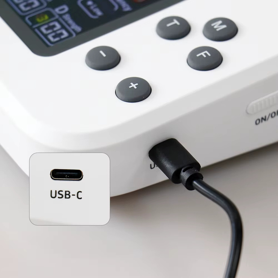 Raiuleko Multifunktionales Massagegerät, TENS EMS, 8 Pads, Unisex - Bild 4