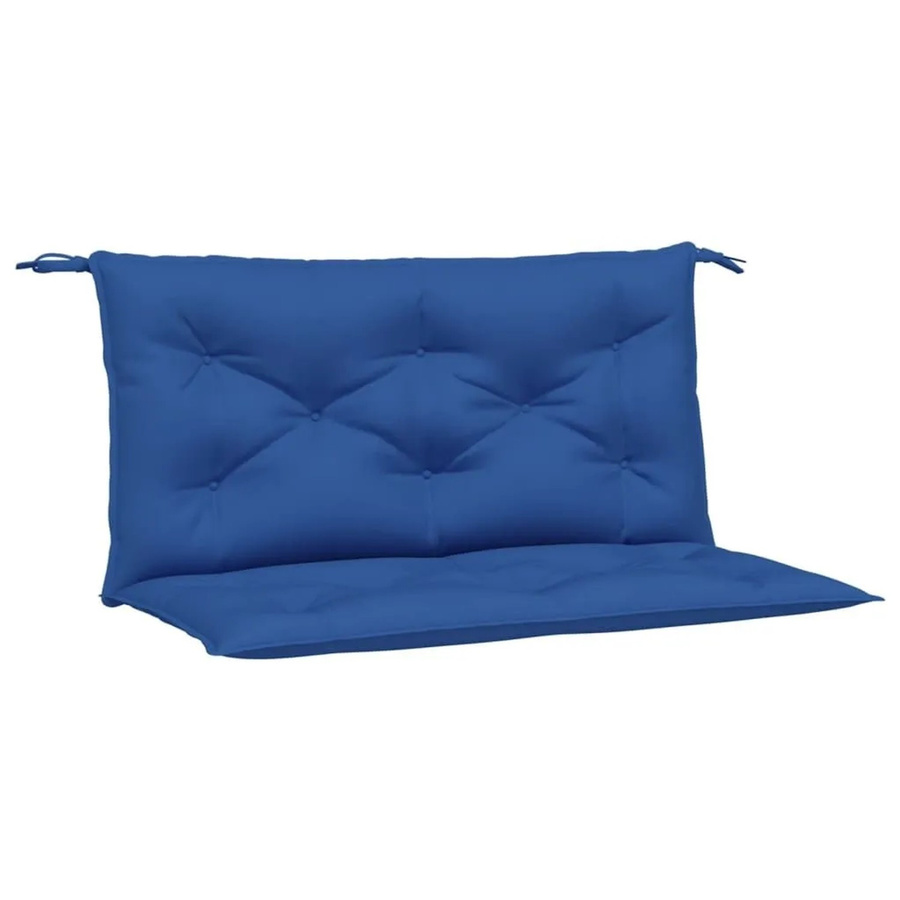 vidaXL Gartenbank-Auflagen 2er-Set aus wasserabweisendem Oxford-Gewebe in Königsblau, B/T/H: 100 x 50 x 7 cm - Bild 2