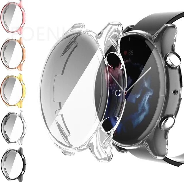 Huami Schutzhülle für Amazfit GTR 4 3 2 2e, TPU, transparent, Unisex - Bild 1