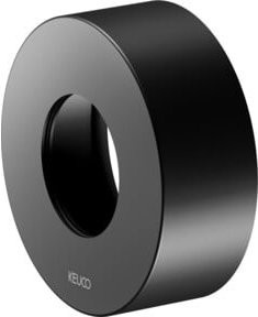 Keuco Verlängerungsrosette IXMO für Thermostatarmaturen, rund, Schwarz Matt - Bild 1