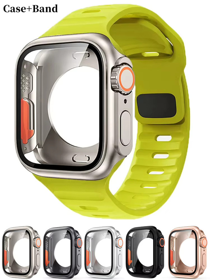 RWBANDS Uhrenarmband Silikon, Unisex, für Apple Watch Ultra - Bild 2