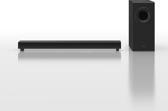 Panasonic SC-HTB496 2.1 Soundbar System mit Subwoofer in Schwarz mit Bluetooth, HDMI und Optical - Bild 1