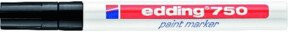 Edding 750 Permanent Lackmarker mit Rundspitze in Schwarz, Strichbreite 2-4 mm - Bild 3