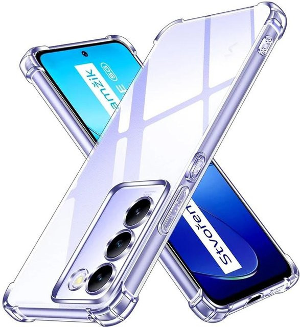 Stoßfeste TPU Schutzhülle mit Farbverlauf für Vivo Y04 Y19S Y29S G Y39 in Transparent - Bild 1