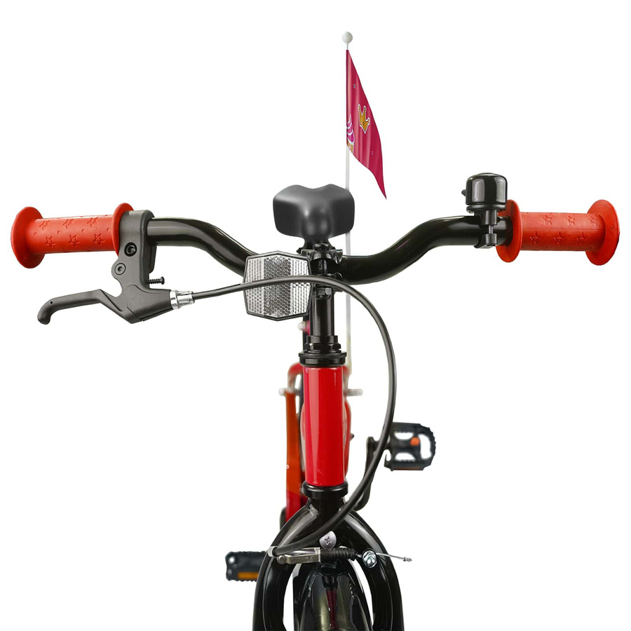 VD Home Furnishing Kinderfahrrad 18 Zoll Rot für Alter 5-7 - Bild 3